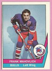 Frank Mahovlich #61 Hockey Cards 1977 O-Pee-Chee WHA Prices