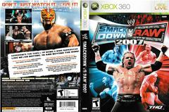 Artwork - Back, Front | WWE Smackdown vs. Raw 2007 Xbox 360