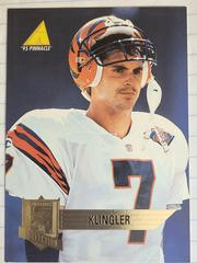 David Klingler #138 Football Cards 1995 Pinnacle Club Collection Prices