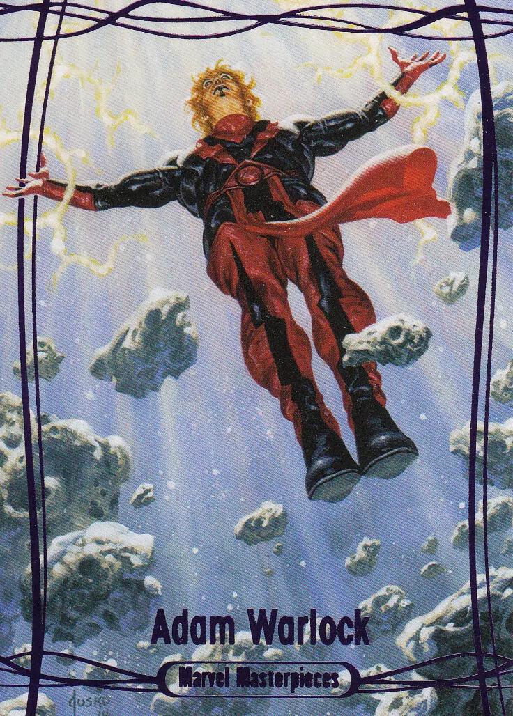 Adam Warlock [Purple Foil] #23 Marvel 2016 Masterpieces