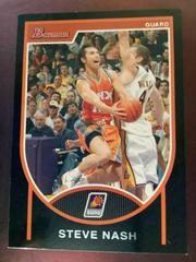 Steve Nash Basketball Cards 2007 Bowman Prices
