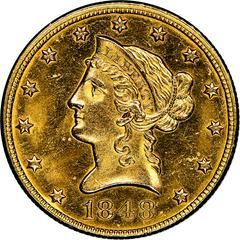 1848 [PROOF] Coins Liberty Head Gold Eagle Prices
