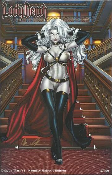 Lady Death: Dragon Wars [Naughty Majestic] #1 (2014) Comic Books Lady Death: Dragon Wars