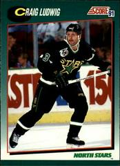 Craig Ludwig #11T Hockey Cards 1991 Score Rookie Traded Prices