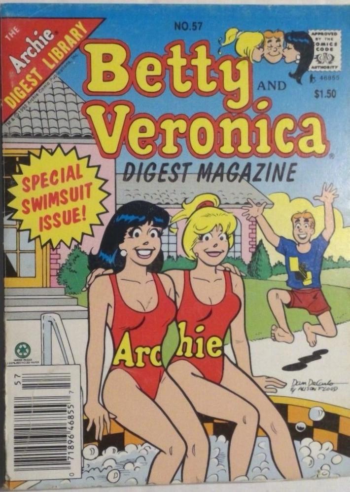 Betty And Veronica [Newsstand] #57 (1992) Comic Books Betty and Veronica