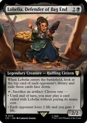Lobelia, Defender of Bag End [Extended Art] #110 Magic Lord of the Rings Commander Prices