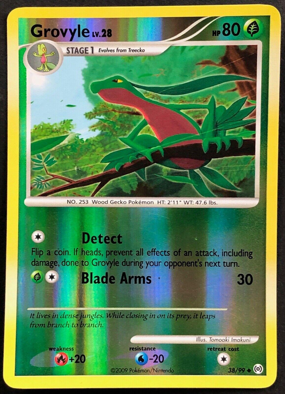 Grovyle [Reverse Holo] #38 Pokemon Arceus