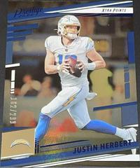 Justin Herbert [Blue] #151 Football Cards 2022 Panini Prestige Prices