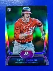 Bryce Harper [Blue National Promo] Baseball Cards 2012 Bowman Platinum Prices