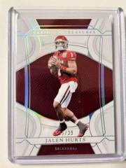 Jalen Hurts [Century Silver] Football Cards 2022 Panini National Treasures Collegiate Prices