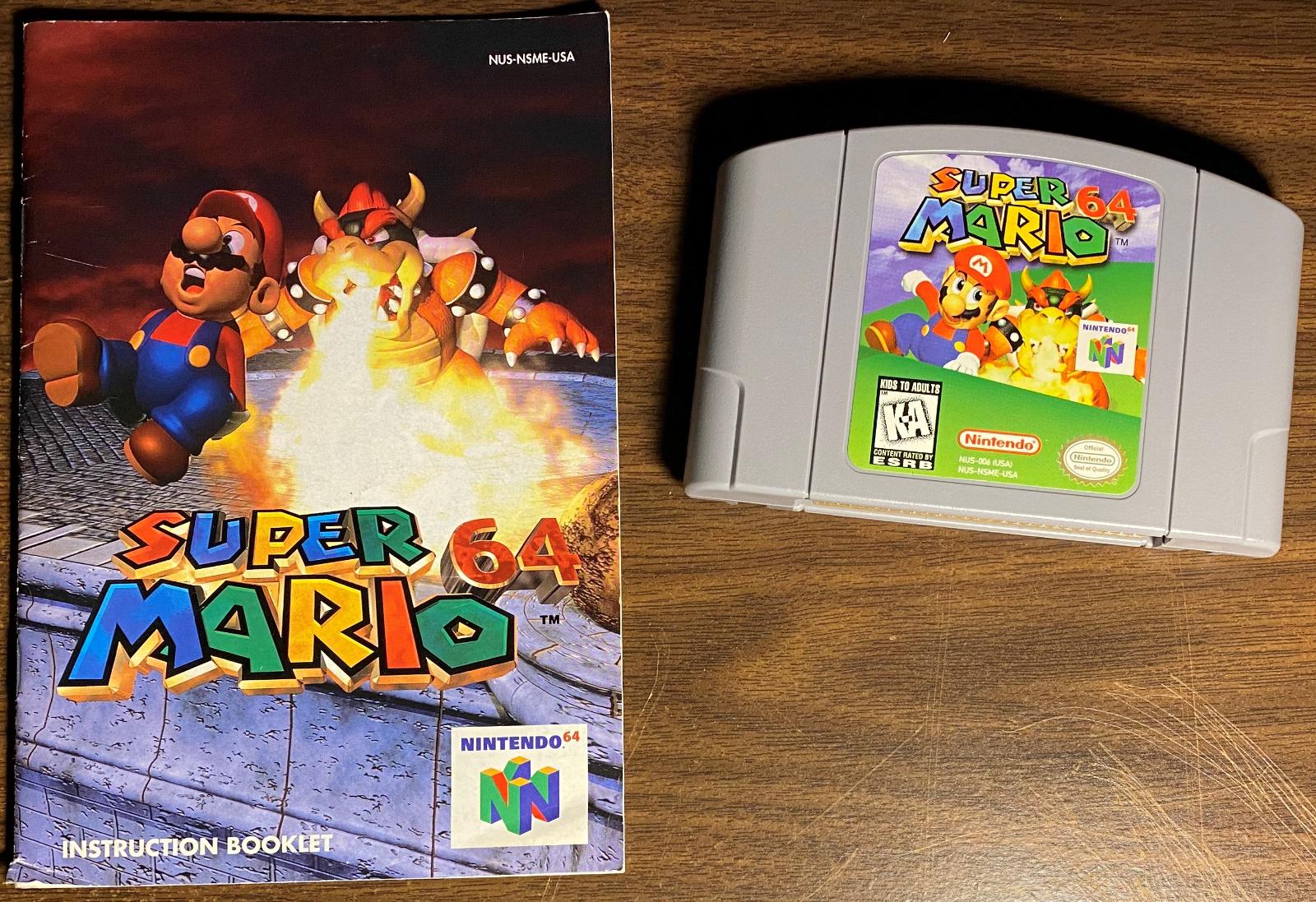 Super Mario 64 | Item, Box, and Manual | Nintendo 64