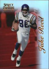 Jake Reed [Mirror Red] #3 Football Cards 1996 Select Certified Prices