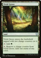 Vivid Grove [Foil] Magic Commander Legends Prices
