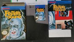 Box, Cartridge, Manual, Sleeve, And Styrofoam  | Fester's Quest NES