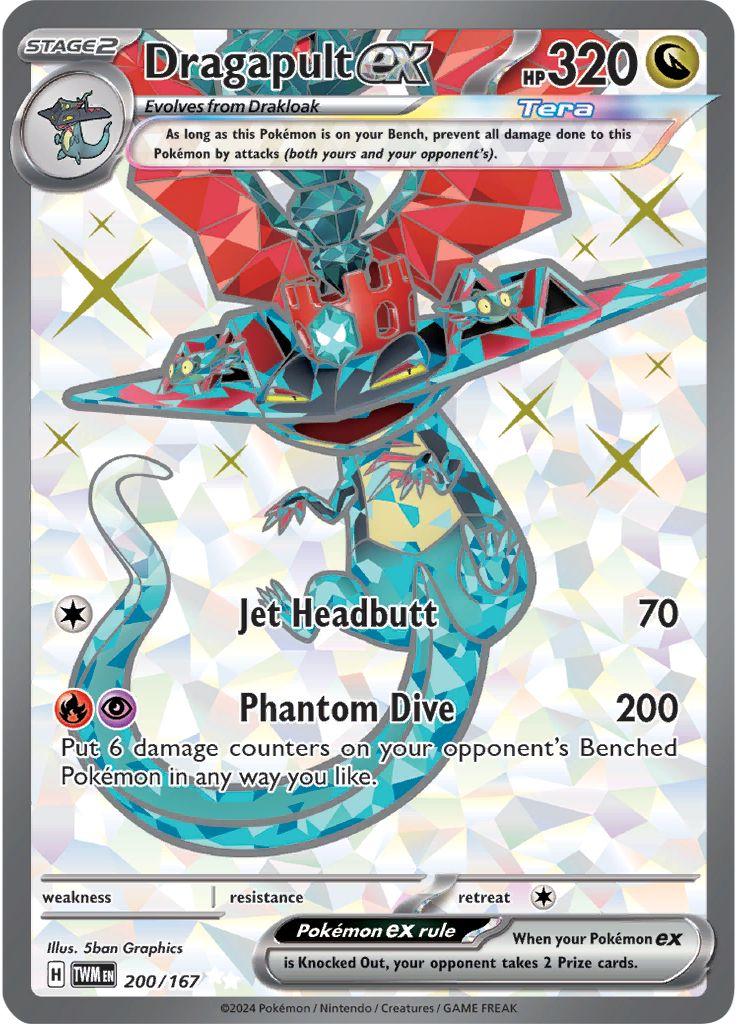 Dragapult ex #200 Pokemon Twilight Masquerade