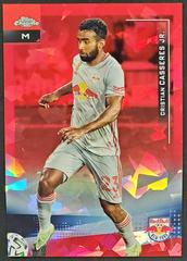 Cristian Casseres Jr. [Red] Soccer Cards 2021 Topps Chrome MLS Sapphire Prices