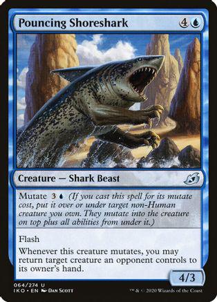 Pouncing Shoreshark [Foil] Magic Ikoria Lair of Behemoths