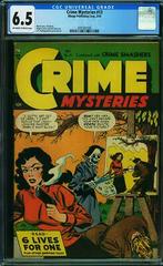 Crime Mysteries #13 (1954) Comic Books Crime Mysteries Prices