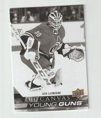 Jack LaFontaine [Black & White] #C102 Hockey Cards 2022 Upper Deck UD Canvas Prices