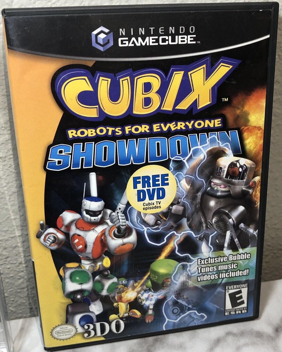 Cubix Robots For Everyone Showdown [DVD Bundle] Gamecube