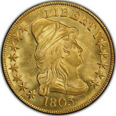 1803 [LARGE STARS] Coins Draped Bust Gold Eagle Prices
