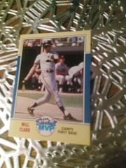 Will Clark Baseball Cards 1988 Fleer MVP Prices
