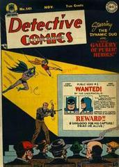 Detective Comics #141 (1948) Comic Books Detective Comics Prices
