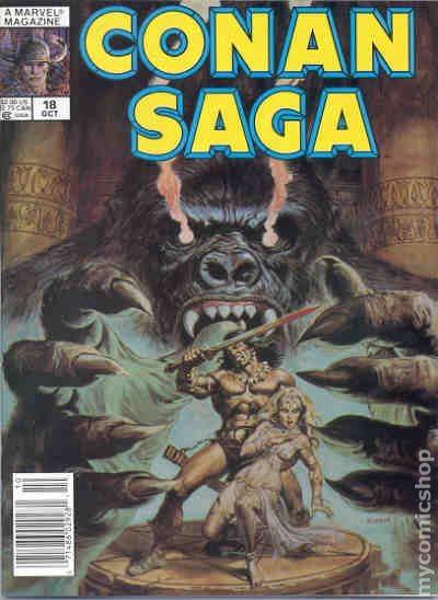 Conan Saga #18 (1988) Comic Books Conan Saga