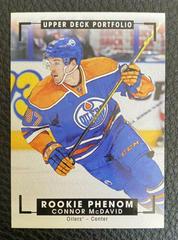 Connor McDavid #330 Hockey Cards 2015 Upper Deck Portfolio Prices