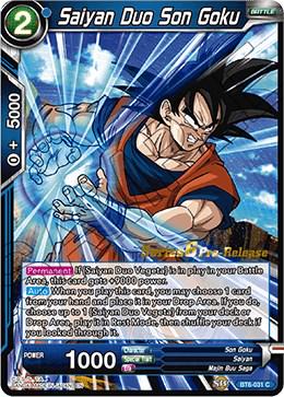 Saiyan Duo Son Goku BT6-031_PR Dragon Ball Super Series 6 Pre-Release Promos