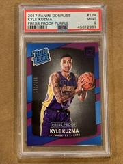 Kyle Kuzma [Press Proof Purple] Basketball Cards 2017 Panini Donruss Prices