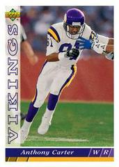 Anthony Carter Football Cards 1993 Upper Deck Prices