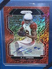 A. J. Green [Autographs Red Shimmer] #74 Football Cards 2021 Panini Prizm Prices
