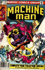 Machine Man [Newsstand] #19 (1981) Comic Books Machine Man Prices
