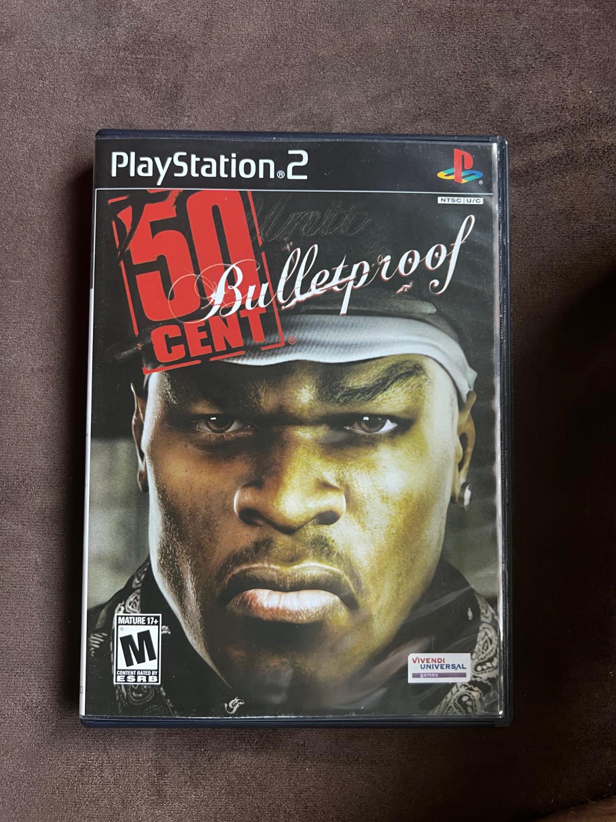 50 Cent Bulletproof | Item, Box, and Manual | Playstation 2