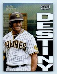 Juan Soto #1B Baseball Cards 2022 Stadium Club Chrome Dynasty and Destiny Prices