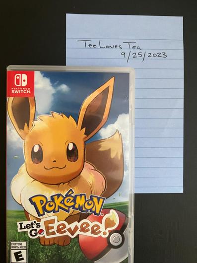 Pokemon Let's Go Eevee photo