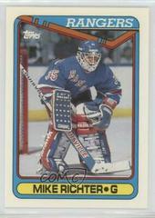 Mike Richter #330 Hockey Cards 1990 Topps Tiffany Prices