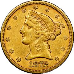 1872 CC Coins Liberty Head Half Eagle Prices