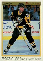 Jaromir Jagr #50 Hockey Cards 1990 O-Pee-Chee Premier Prices