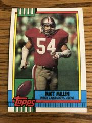 Matt Millen Football Cards 1990 Topps Prices