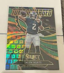 Jalen Hurts [Green Prizm] Football Cards 2020 Panini Select Turbocharged Prices