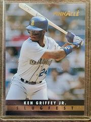 Ken Griffey Jr #28 Baseball Cards 1993 Pinnacle Slugfest Prices