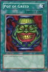 Pot of Greed [1st Edition] YuGiOh Structure Deck - Zombie Madness Prices
