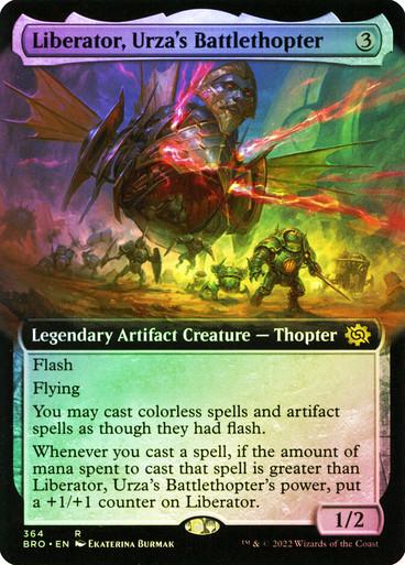 Liberator, Urza's Battlethopter [Extended Art Foil] #364 Magic Brother's War