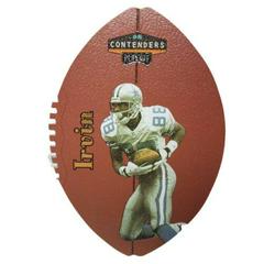 Michael Irvin [Gold] #19 Football Cards 1998 Playoff Contenders Leather Prices