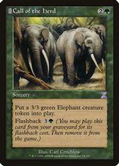 Call of the Herd [Foil] Magic Time Spiral Timeshifted Prices