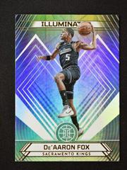 De'Aaron Fox #7 Basketball Cards 2021 Panini Illusions Illuminated Prices