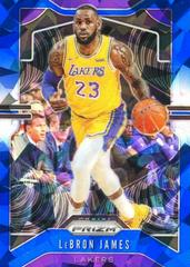 LeBron James [Blue Ice] #129 Basketball Cards 2019 Panini Prizm Prices