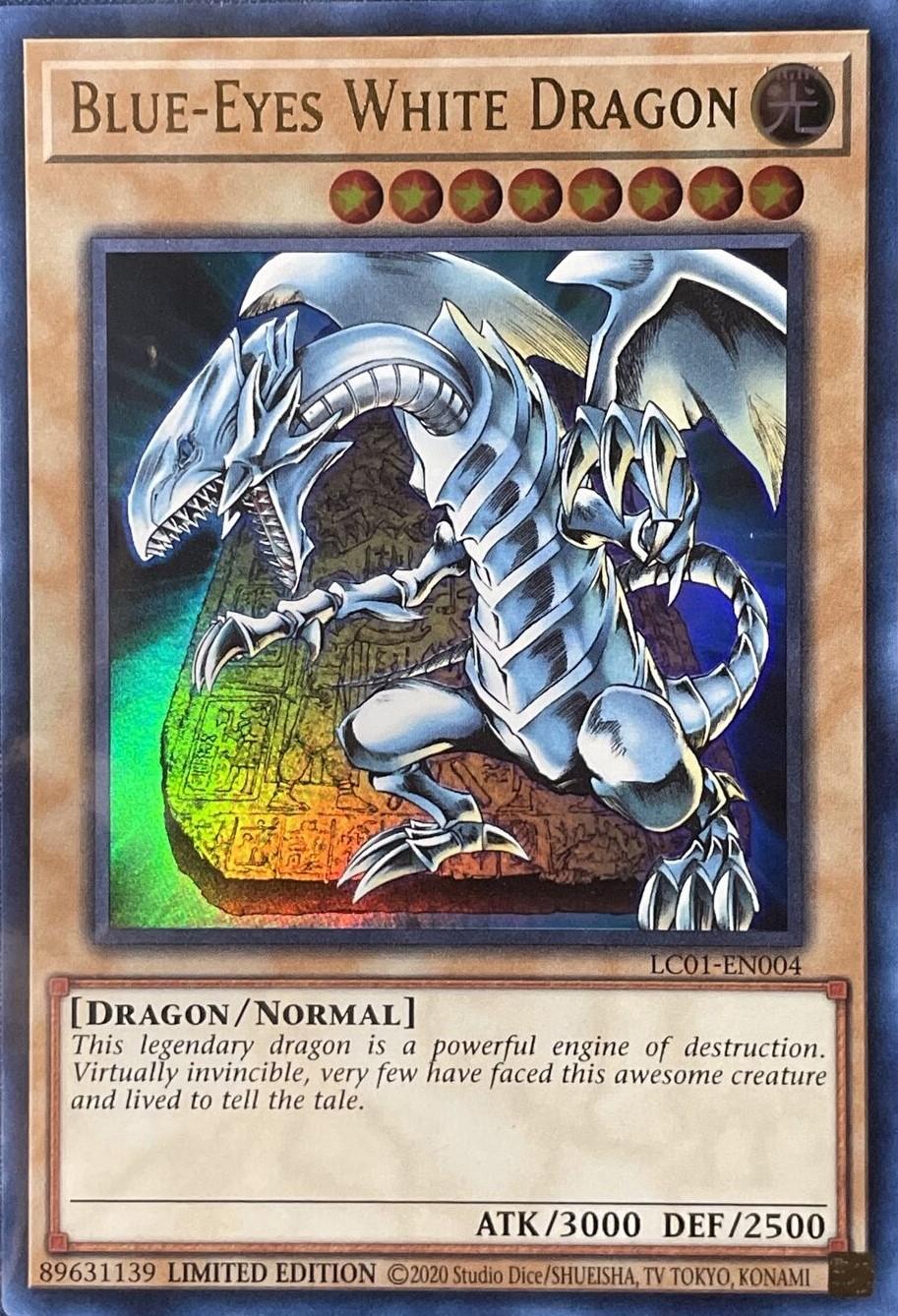Blue Eyes White Dragon Ultra Rare LC01 EN004 Prices YuGiOh Blue Eyes White Dragon Ultra Rare LC01 EN004 Prices YuGiOh